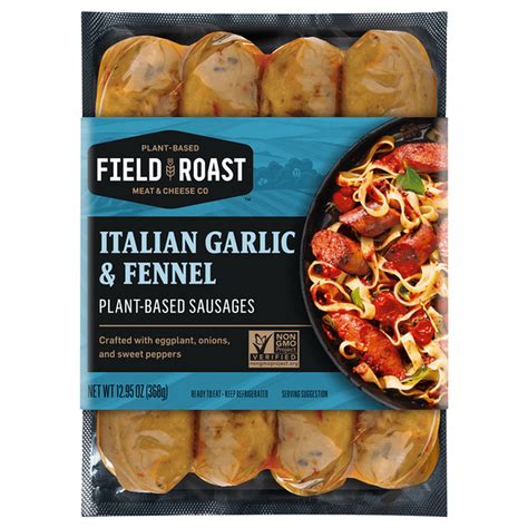 Field Roast Grain Meat Sausages, Vegetarian, Italian (12.95 oz ...
