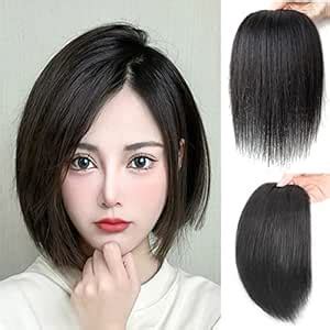 One Piece Clip in Hair Topper Extension Crown & Side Invisible Hair ...