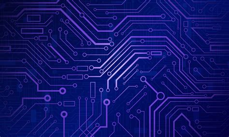 integrated circuit board wallpaper. technology digital motherboard ...