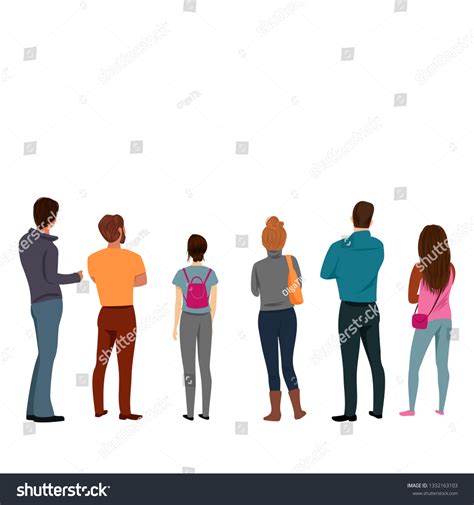 People Standing Back 的图像结果