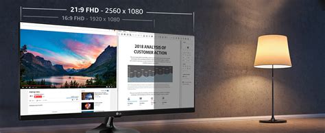 LG 25-inch (64.5 cm) UltraWide Multitasking Monitor with Full HD (2560 ...
