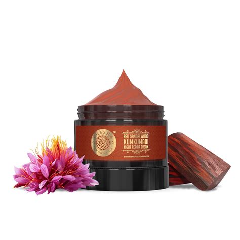 SHESHA NATURALS AYURVEDA Red Sandalwood Skin Brightening & Night Repair ...