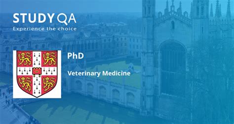 StudyQA — PhD: Veterinary Medicine — University of Cambridge