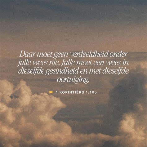 1 KORINTIËRS 1:10-28 En nou, broers en susters, pleit ek by julle in ...