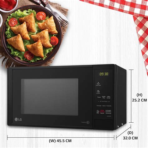 Shop online LG MS2043DB, Black 20 L Solo Microwave Oven| Best in india