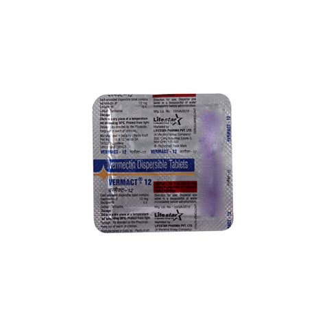 Vermact-12 Tablet 10's Price, Uses, Side Effects, Composition - Apollo ...