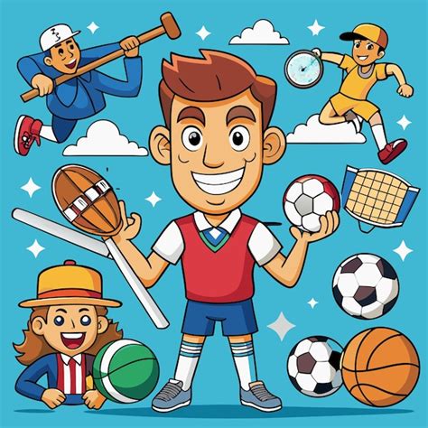 Sports Cartoon Clip Art 的图像结果