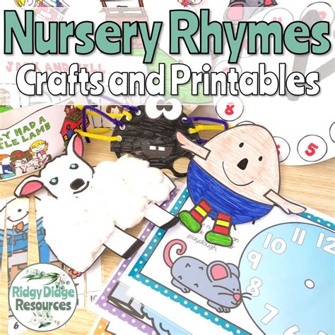 Nursery Rhymes Activity and Craft Pack | Ridgy Didge Resources ...