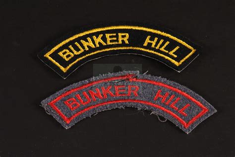 The Prop Gallery | Bunker Hill Military Academy costume patches