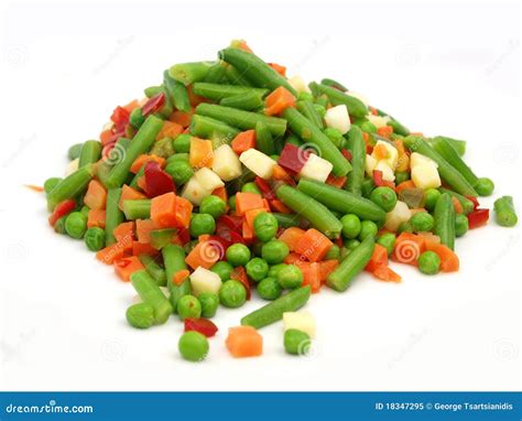 Frozen mixed vegetables stock image. Image of potatoes - 18347295