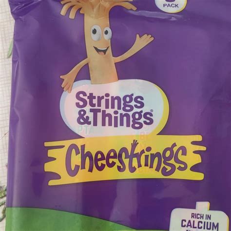 Strings & Things Cheestrings - kalorie, kJ i wartości odżywcze ...