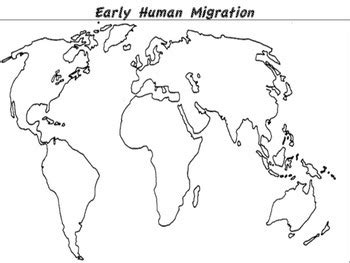 Human Migration Map Drawing 的图像结果