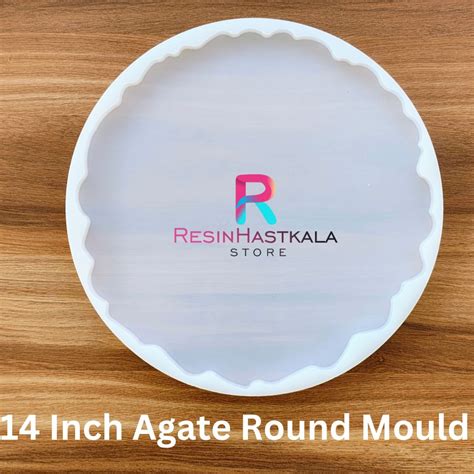 14 Inch Agate Round Mould – Resinhastkala Store