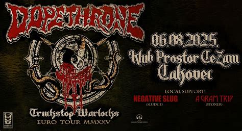 DOPETHRONE | TRUCKSTOP WARLOCKS EURO TOUR 2025 | Negative Slug + A Gram ...