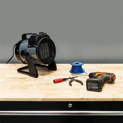 NewAir Portable Ceramic 120v Electric Garage Heater - Home & Office ...
