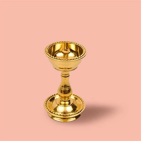 Buy Udupi Nandha Brass Lamp – Traditional Puja Light – Pujalane