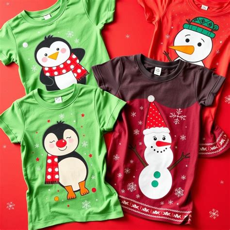 Fun Christmas T-Shirt Ideas for Kids