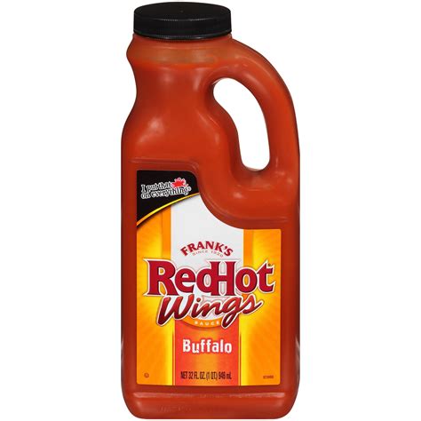 Frank's RedHot Buffalo Wings Sauce, 32 fl oz - Walmart.com