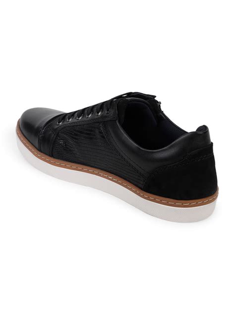 Ezok Men Black Sneaker Casual Shoes – Ezok Shoes