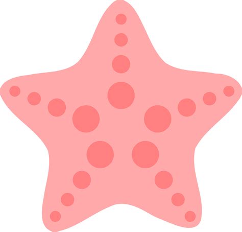 clipart de estrela do mar rosa 11685174 PNG