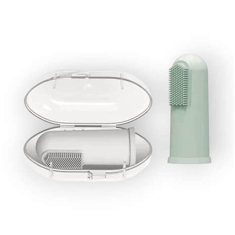 Dr. Brown's Finger Toothbrush with Case -Gentle Infant Dental Care ...