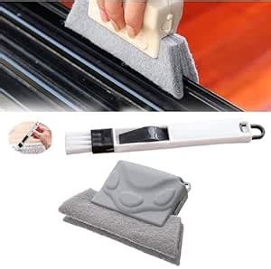 BEYOND BASIC Combo of Window Groove Frame Cleaning Brush Door Track ...