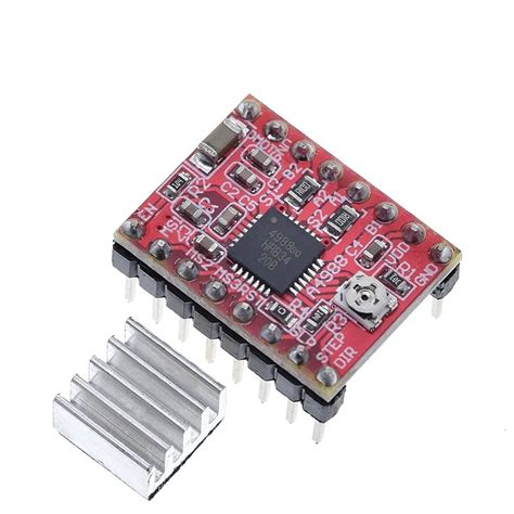 xcluma CNC 3D Printer Parts Accessory Reprap pololu A4988 Stepper Motor ...