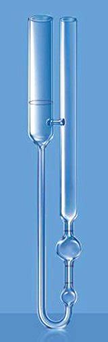 BOROSILICATE GLASS VISCOMETER U TUBE REVERSE FLOW. BS/IP/RF WITH CENTER ...