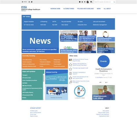 Intranet Homepage 的图像结果