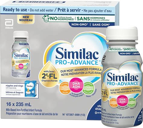 Similac Pro-Advance® Step 1 Baby Formula, 0+ Months, with 2'-FL. Immune ...