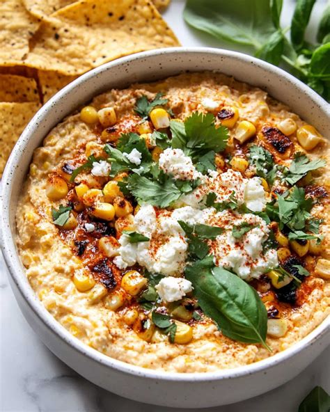 Mexican Street Corn Dip Recipe - Yumyy