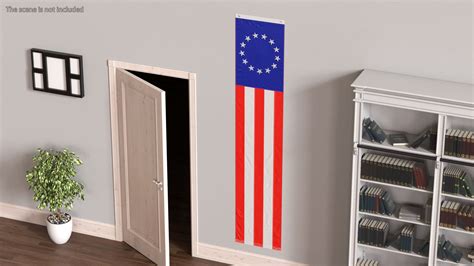 Pull Down Betsy Ross US Flag 3D Model $19 - .3ds .blend .c4d .fbx .max ...