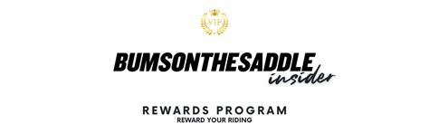 Rewards Program – BUMSONTHESADDLE