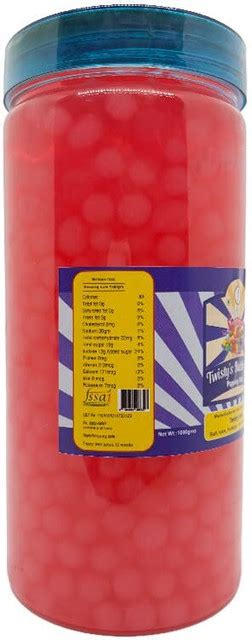 Twisty The Boba Station 1kg Popping Boba (Bubblegum) for Bubble Tea ...