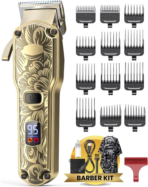 Jack & Rose Cordless Hair Clippers, Mens Hair Clippers, Wireless ...