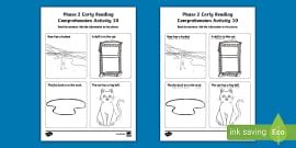 I Can Read Phase 2 Set 5 Words Worksheet / Worksheet