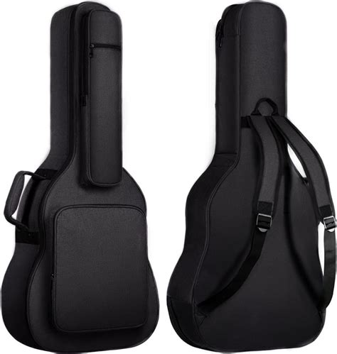 Anand Musical Store Acoustic Water Proof Guitar Cover Bag (Black ...