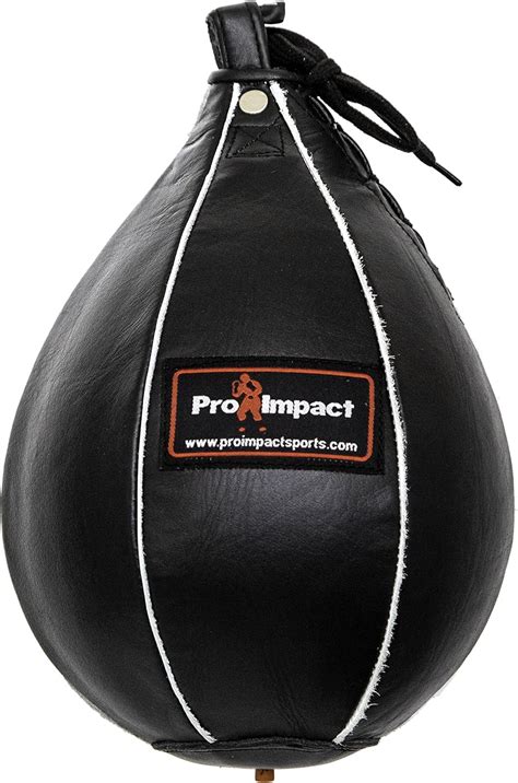 Buy Pro Impact Speedbag - Heavy Duty Leather Hanging Swivel Punch Ball ...