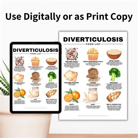 Diverticulosis Food List, High Fiber Food List, High Fiber Foods for Diverticulosis, Healthy Gut ...