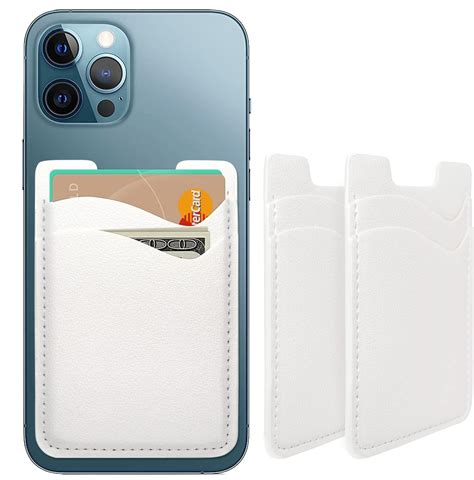 Amazon.com: Fulgamo Phone Wallet Stick on,3Pack Phone Card Holder for ...