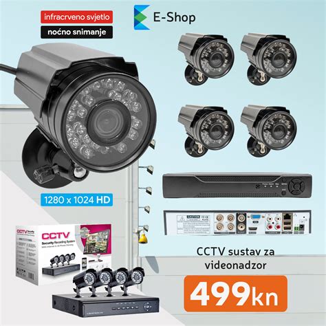 CCTV KAMERE ZA VIDEONADZOR - E-SHOP HRVATSKA