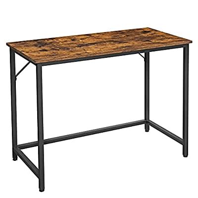 Buy VASAGLE 39-Inch Computer Writing Desk, Home Office Small Study ...