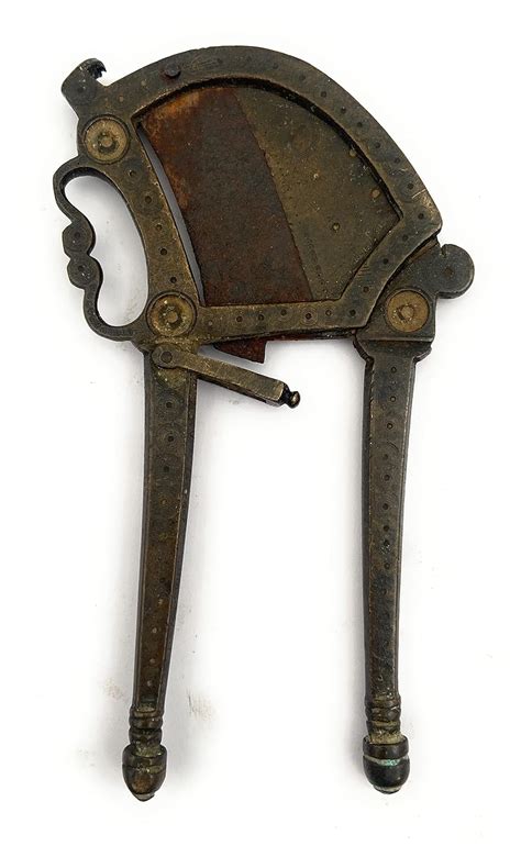 South Indian Arts Brass Antique Nut Cutter Sarota Betel Nut Cutter ...