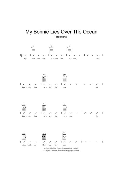My Bonnie Song Lyrics