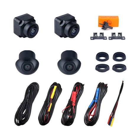 CAMFIRE Car Camera System Universal 360° 4 HD Wide-Angle Cameras Front ...