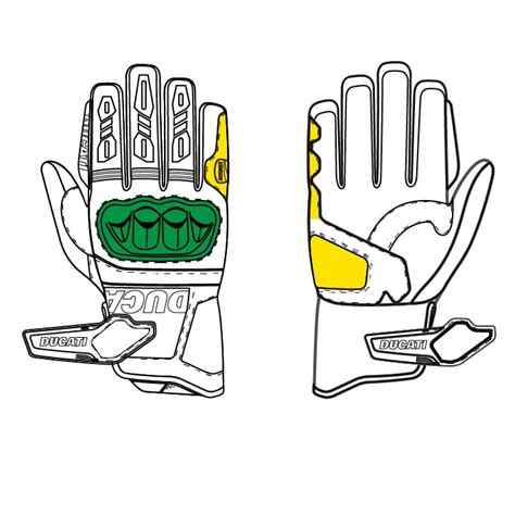Tour C5 - Fabric-leather gloves | Motorcycle wear | apparel Ducati
