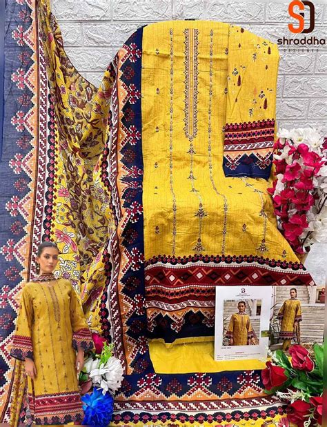 Shraddha Bin Saeed Lawn Collection Vol 9 Pakistani Catalog Online shopping