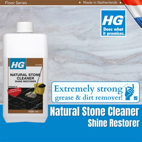 HG Natural Stone Floor Cleaner Shine Restorer 1000ml | Shopee Singapore