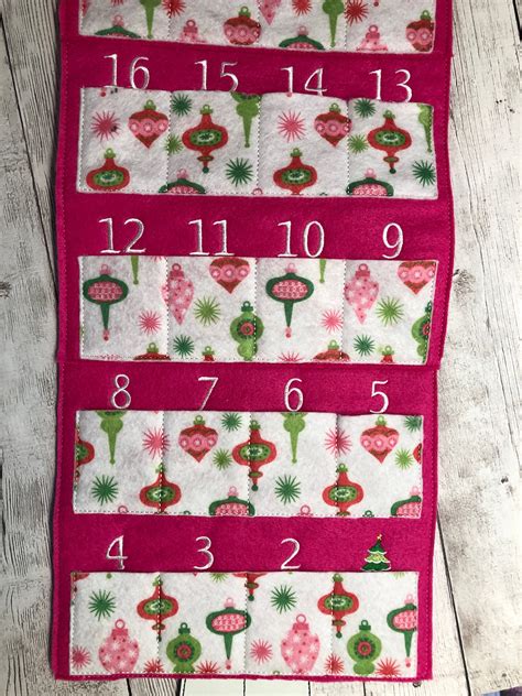 In The Hoop Unicorn Advent Calendar Embroidery Machine Design ...