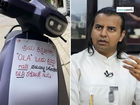 Woman warns buying Ola Electric scooter by hanging placard on vehicle!